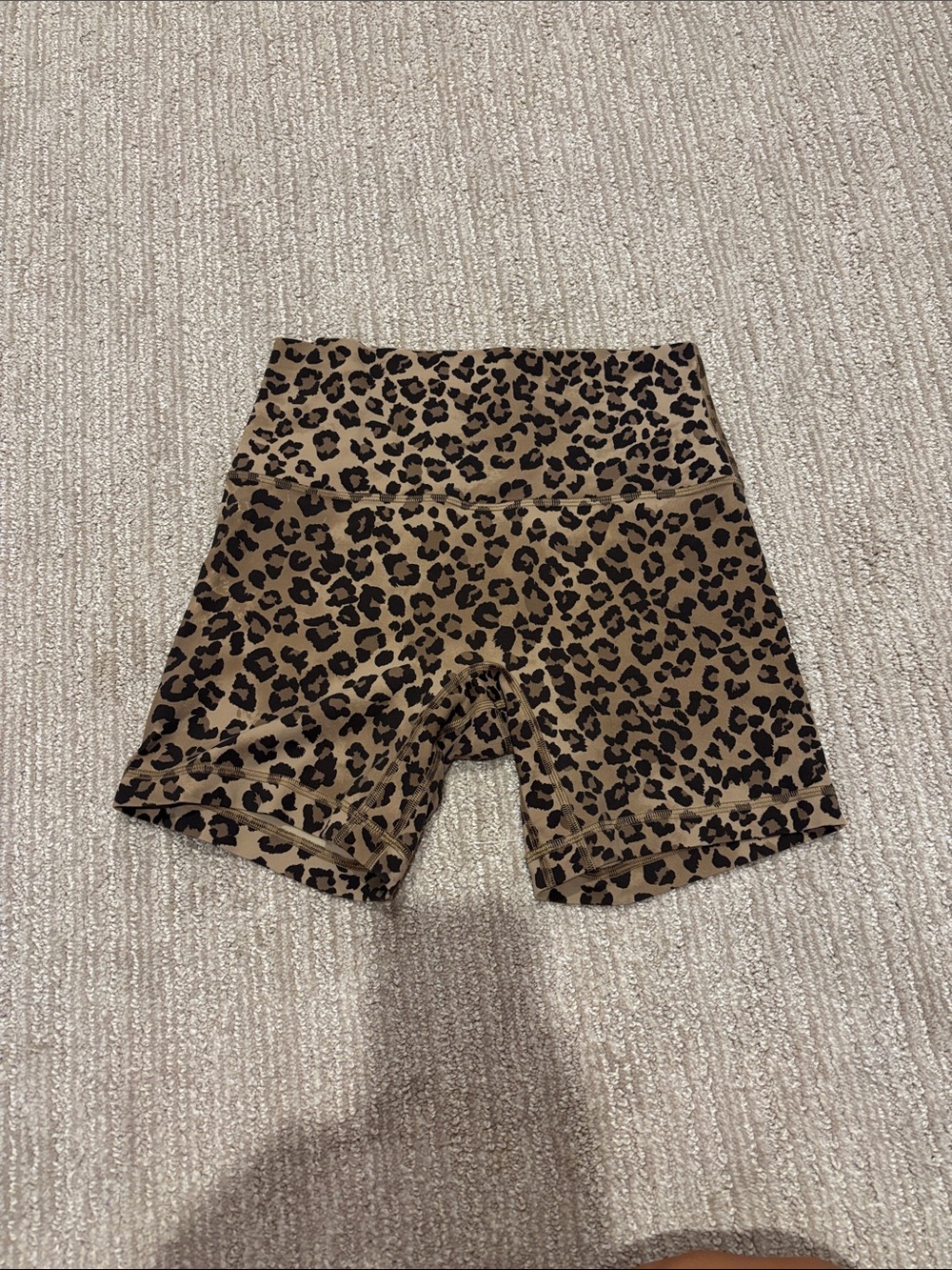 Lululemon cheetah align shorts